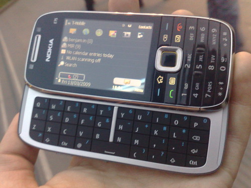 The E75 - Qwerty Mode