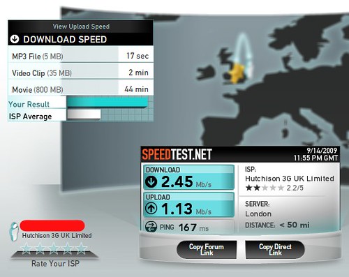3UK Huawei E5830 - WiFi to London